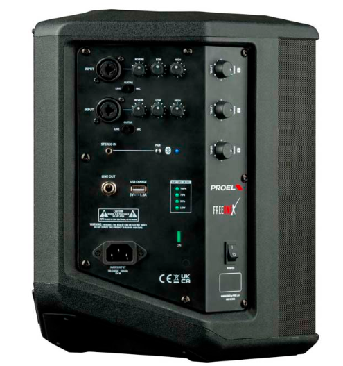 SISTEMA DE ALTAVOZ PORTÁTIL FREEONEXUS PROEL