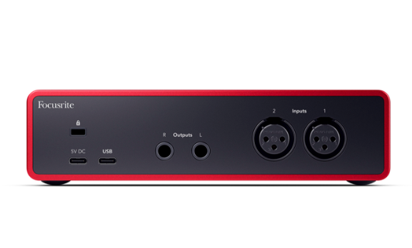 INTERFAZ DE AUDIO FOCUSRITE SCARLETT 2I2 4G
