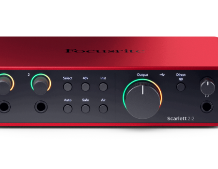 INTERFAZ DE AUDIO FOCUSRITE SCARLETT 2I2 4G