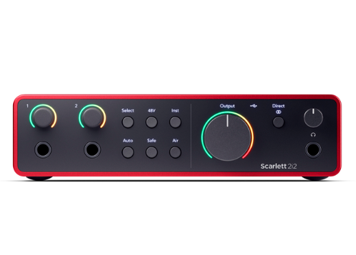 INTERFAZ DE AUDIO FOCUSRITE SCARLETT 2I2 4G